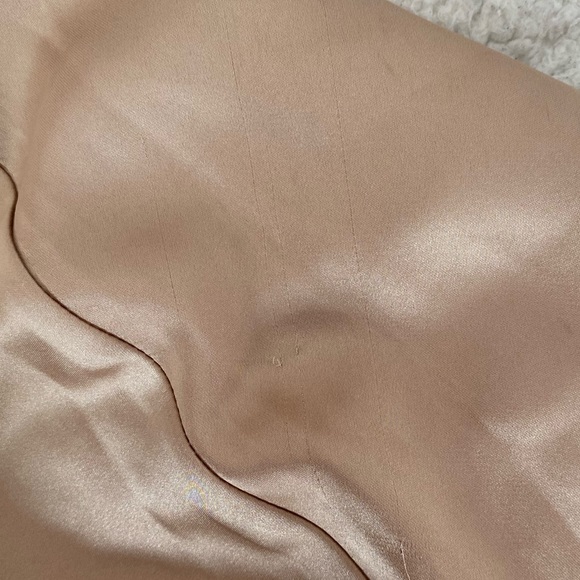 Champagne satin dress - Picture 8 of 12